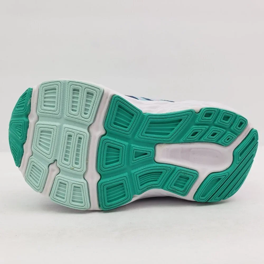 New Balance 680 V6 Toddler Girls Size 4W Wide Captain Blue Violet Sneaker Shoes_8